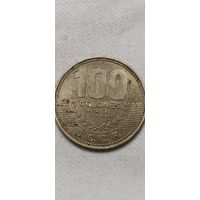 Коста Рика 100 колонес 2007