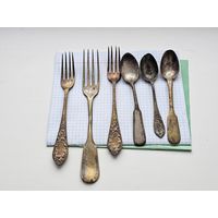 Винтажные вилки и ложки