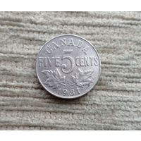 Werty71 Канада 5 центов 1931 Георг 5
