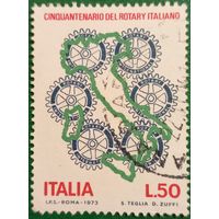 Италия 1973. 50 летие Итальянского Ротари Интэрнешнл