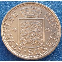 Гренландия. 25 эре 1926 год  KM#5  Тираж: 310.000 шт