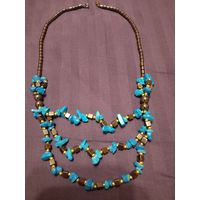 Колье из бирюзы СССР