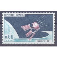 Франция 1966 спутник космос