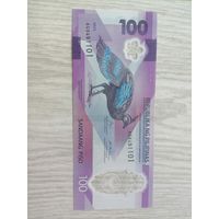 Филиппины 100 UNC полимер с рубля