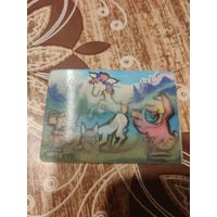 Календарик,стерео,одна лошадка белая1988