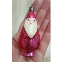 Елочные игрушки, стекло,  дед мороз