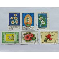 Марки  Цветы  Афганистан  1988  6  шт. - 4,00 руб