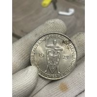 5 марок 1925 рыцарь в ярком шб! и красивейший патине! грейдовый UNC! много лотов, видео по запросу