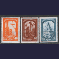 Заг. 1833/35. 1956. День строителя. Праздники. ЧиСт.