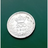 200 реалов (рейс) Португалия 1909.состояние