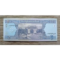 Werty71 Афганистан 2 афгани 2002 UNC банкнота