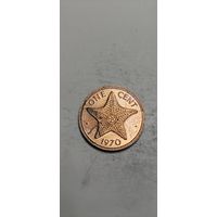 Багамы 1 цент 1970