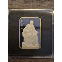 Вольтер, 20 рублей 2011, серебро