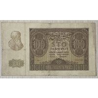 Банкнота 100 злотых 1940 год. Польша. Оккупоционная.
