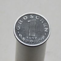 Австрия 1 грошен 1947