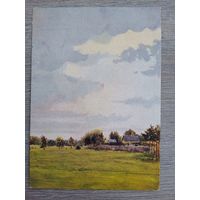 1957. Денисовский. У реки Лиелуппе (Латвийская ССР)