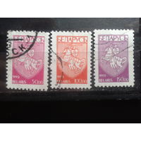 1993 Стандарт, герб Полная серия