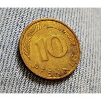 ФРГ. 10 пфенниг 1995 J