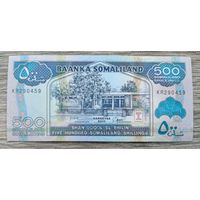 Werty71 Сомалиленд 500 Шиллингов 2011 UNC банкнота