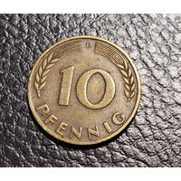 10 пфенниг 1950 Д