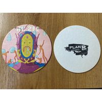 Подставка под пиво пивоварни PLAN B brewery /Россия/ No 10