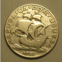 Португалия, 5 Эск. 1948 Серебро