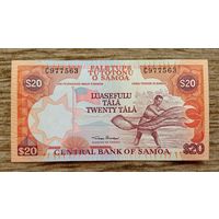 Werty71 Самоа 20 тала 2002 UNC Банкнота