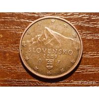 Словакия 5 евроцентов 2009