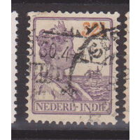 Голландская колония Ост-Индия Королева Вильгельмина Известные люди Личности Ост-Индия 1922 год лот  10 С НАДПЕЧАТКОЙ