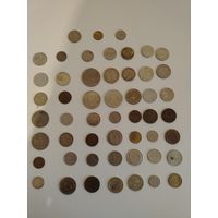 Монеты 52 шт. одним лотом