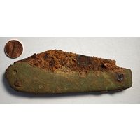 Старинный перочинный складной нож реставратору