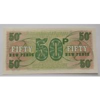 Великобритания 50 пенсов 1972 Британские вооруженные силы