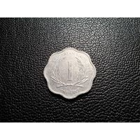 Восточные Карибы 1 цент 1998