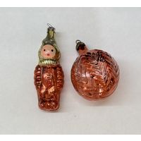 Елочные игрушки СССР космонавт шар цена за все К.19