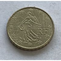 Франция 10 евроцентов 2019 - XF