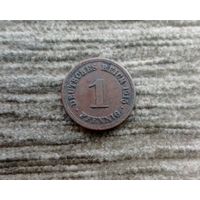 Werty71 Германия 1 пфенниг 1915 F