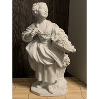 Фарфор Sevres, люксовая бисквитная фарфоровая статуэтка, 1966