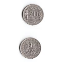 20 грошей Польша 1992 года