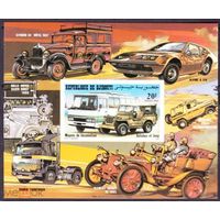 1982 Джибути 341b/B64b Пожарный транспорт   MNH