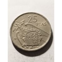 Испания 25 песет 1957(70)