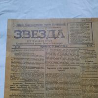 Газета Звезда, 17 мая 1919г. (оригинал)