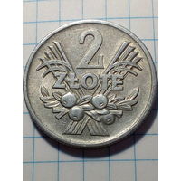 2 злотых Польша 1960 год