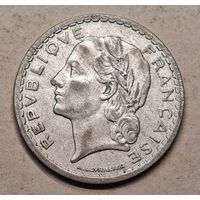 1945 год 5 франков Франция