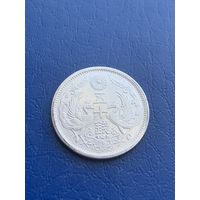 Япония 50 сенов 1926 серебро