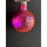 Ёлочная игрушка СССР шарик