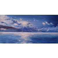 Картина "Морской бриз", 30x60см. Богданец Н. Я.