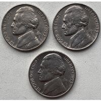 США 5 центов 1973 г. Цена за 1 шт.
