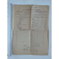 Акт обобществления  м. Порозово Гродненская область