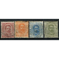 Королевство Италия - 1893/1896 - Король Умберто I - [Mi. 67-70] - полная серия - 4 марки. Гашеная.  (Лот 15AC)
