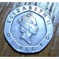 Великобритания, 20 пенсов 1993 года